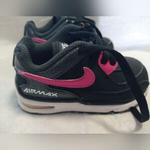 Nike Air Max Kids Shoes - Black and Pink
